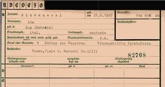 Ida Giovanazzi †